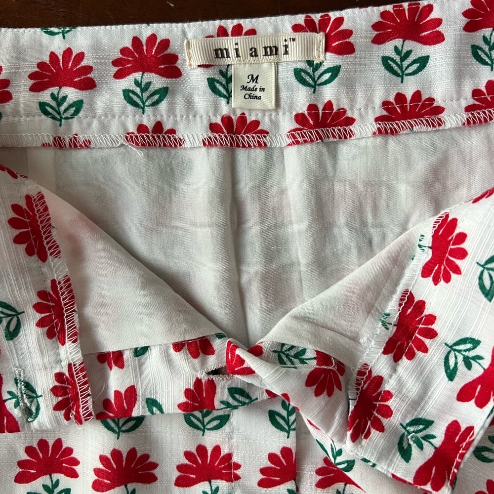 Button-Down Ruffle Mini Skirt | M - Picture 4 of 8